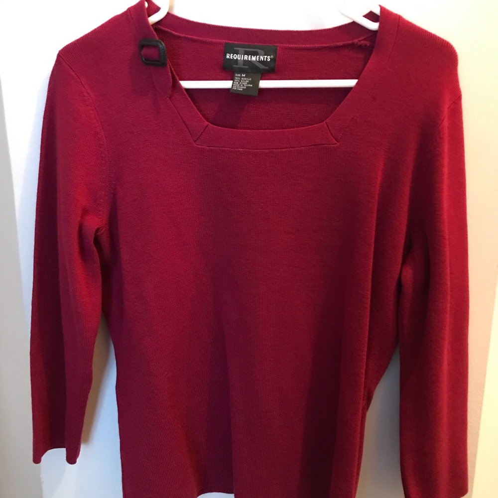 Square Neck Sweater